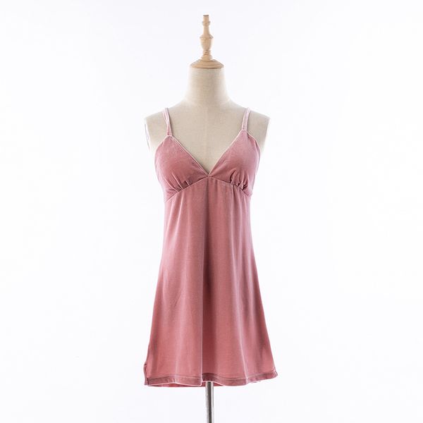 Spaghetti Strap Nightgown Women Velour Sleepwear Nightdress Sexy Nightwear Backless Wedding Bathrobe V-neck Intimate Lingerie, White
Spaghetti Strap Nightgown Women Velour Sleepwear Nightdress Sexy Nightwear Backless Wedding Bathrobe V-neck Intimate Lingerie, White