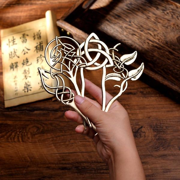 hairpins jewelry viking hair large celtics knots leaf vintage style gold nordic mythology hair clip wedding accessories, Golden;silver
hairpins jewelry viking hair large celtics knots leaf vintage style gold nordic mythology hair clip wedding accessories, Golden;silver