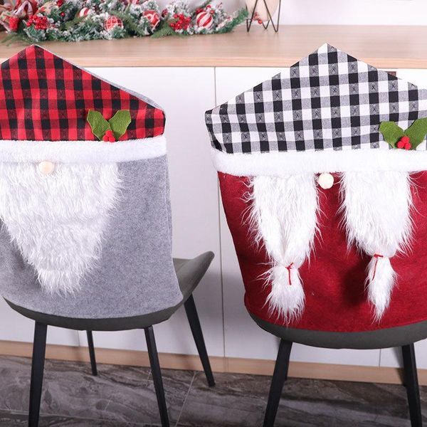 christmas decorations chair cover decoration santa claus long hair red black plaid back home decor1
christmas decorations chair cover decoration santa claus long hair red black plaid back home decor1