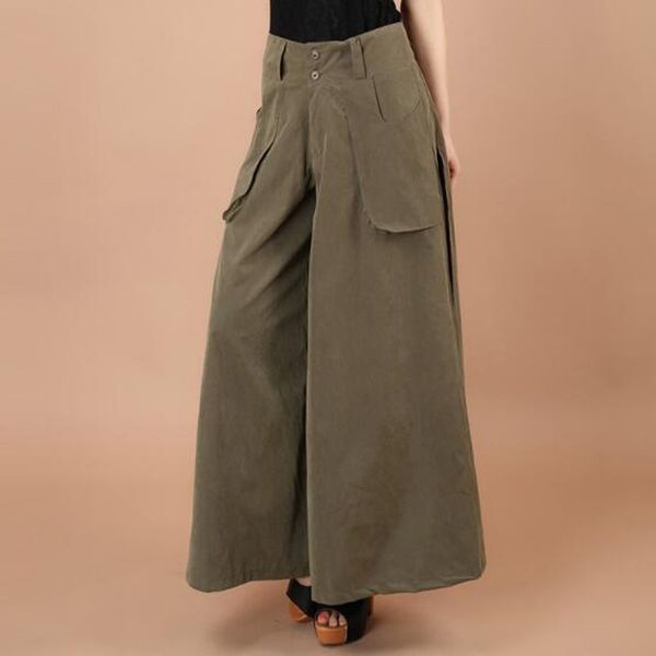 2021 new summer culottes fashion baggy full length leg women's loose pants 8xi2, Black;white
2021 new summer culottes fashion baggy full length leg women's loose pants 8xi2, Black;white
