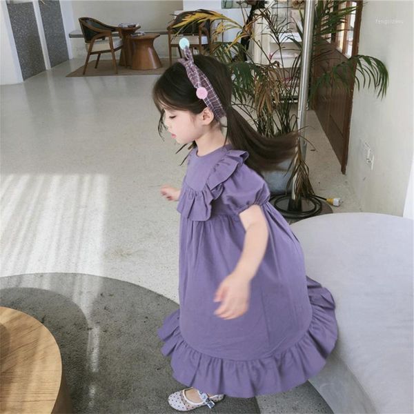 girl's dresses summer princess solid color cotton casual dress children's clothing girls' puff-sleeved ruffled baby girls1, Red;yellow
girl's dresses summer princess solid color cotton casual dress children's clothing girls' puff-sleeved ruffled baby girls1, Red;yellow