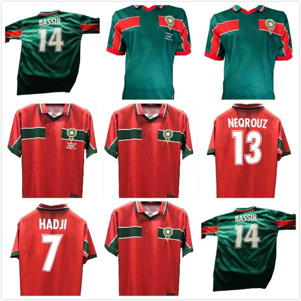 retro morocco 1998 classic soccer jersey ouakili neqrouz bassir abrami ancient maillot el hadrioui hadji oldest 98 football shirt, Black;yellow
retro morocco 1998 classic soccer jersey ouakili neqrouz bassir abrami ancient maillot el hadrioui hadji oldest 98 football shirt, Black;yellow