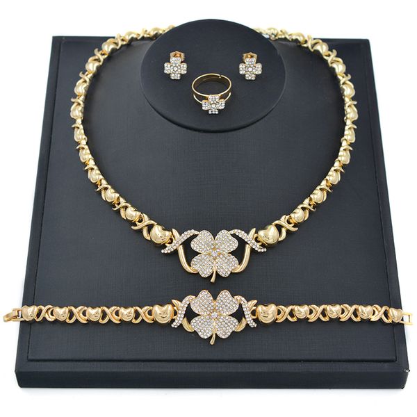 birthday gifts zircon jewelry necklaces 14k gold bracelets womens jewelry wedding braclets earrings for women set, Black
birthday gifts zircon jewelry necklaces 14k gold bracelets womens jewelry wedding braclets earrings for women set, Black