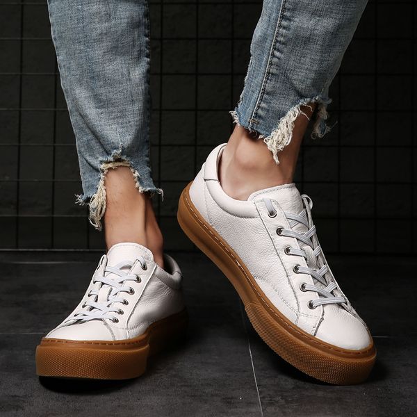 fashion genuine leather summer shoes men white flats loafers breathable casual homme real leather men moccasins shoes big size t200610, Black
fashion genuine leather summer shoes men white flats loafers breathable casual homme real leather men moccasins shoes big size t200610, Black