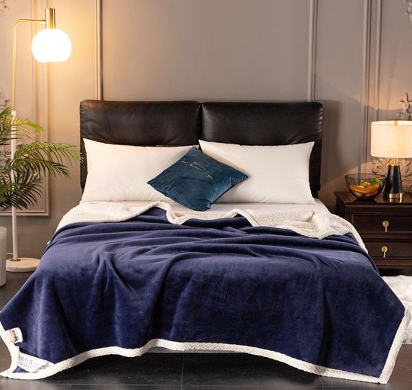 double layer thickened polyester fiber blankets flannel bed sheet nap warm soft blanket 8 colors
double layer thickened polyester fiber blankets flannel bed sheet nap warm soft blanket 8 colors
