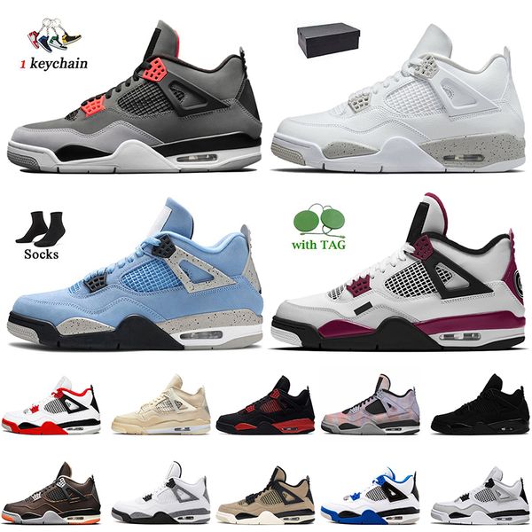 4s zen master mens basketball shoes new fashion jumpman 4 high og trainers sports infrared white oreo red thunder university blue black cat
4s zen master mens basketball shoes new fashion jumpman 4 high og trainers sports infrared white oreo red thunder university blue black cat
