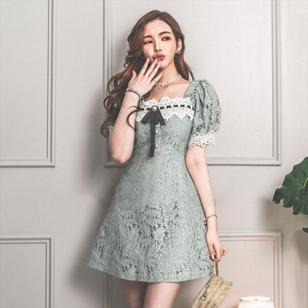 elegant korean lace white embroidery women dress vintage waist bandage tie cross women dresses fashion ruffles vestidos female, Black;gray
elegant korean lace white embroidery women dress vintage waist bandage tie cross women dresses fashion ruffles vestidos female, Black;gray