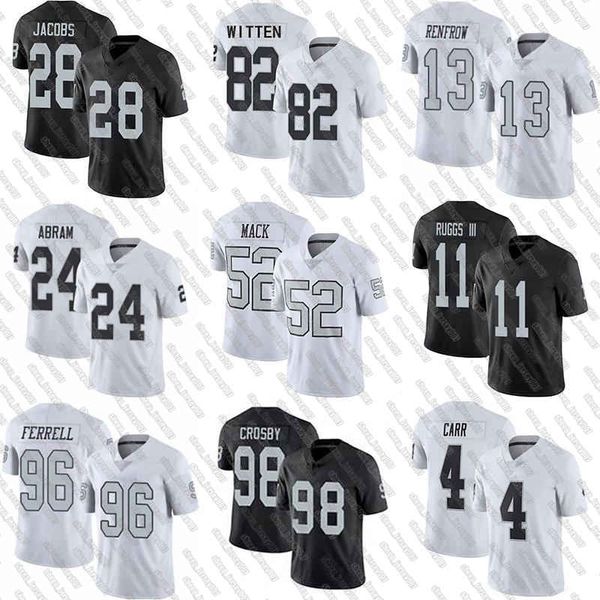 custom las vegas raiders josh jacobs hunter renfrow henry ruggs iii maxx crosby marcus mariota jason witten lynn bowden jr jersey, Black;red
custom las vegas raiders josh jacobs hunter renfrow henry ruggs iii maxx crosby marcus mariota jason witten lynn bowden jr jersey, Black;red