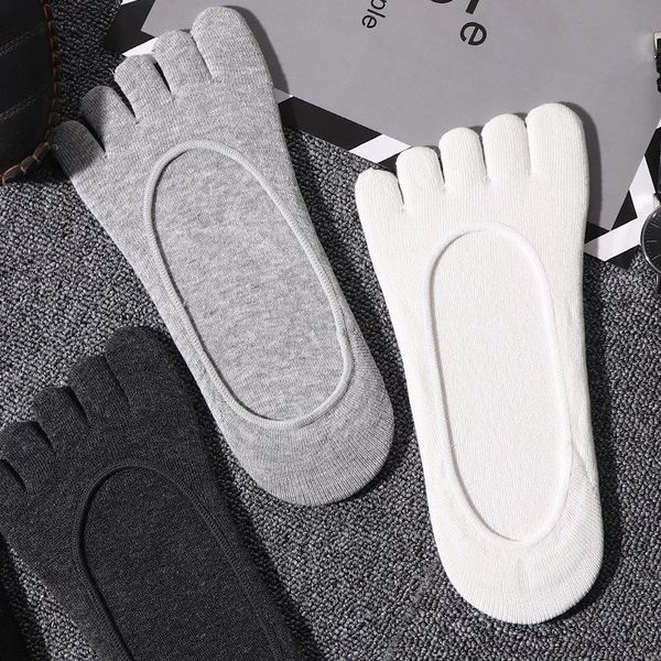 men's socks 1 pair men invisible summer silicone business five-toed solid color low-cut sweat-absorbent breathable boat mkd008, Black
men's socks 1 pair men invisible summer silicone business five-toed solid color low-cut sweat-absorbent breathable boat mkd008, Black