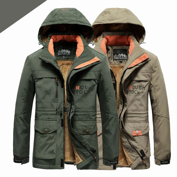 2021 new men's winter warm hooded coat thermal thick outwear male multi-pocket jacket parkas drop shipping o52r, Black
2021 new men's winter warm hooded coat thermal thick outwear male multi-pocket jacket parkas drop shipping o52r, Black
