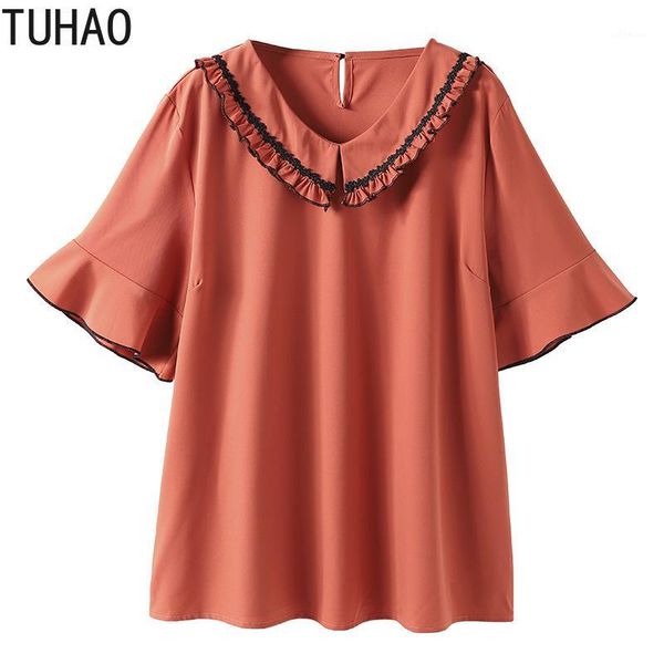 tuhao 2020 plus size 6xl 5xl 4xl 3xl women's summer office lady blouse shirt loose loose short sleeve chiffon shirt wm371, White
tuhao 2020 plus size 6xl 5xl 4xl 3xl women's summer office lady blouse shirt loose loose short sleeve chiffon shirt wm371, White