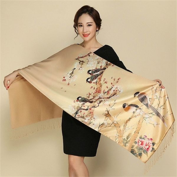 lamaxpa new fashion winter warm pashmina for women flower scarves silk cashmere national long tippet print shaw and wraps y201007, Blue;gray
lamaxpa new fashion winter warm pashmina for women flower scarves silk cashmere national long tippet print shaw and wraps y201007, Blue;gray