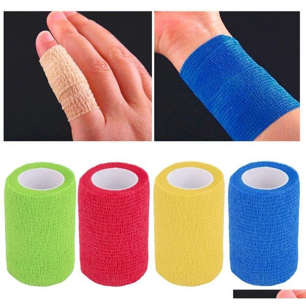 self-adhering bandage wraps elastic adhesive first aid tape4.5m x 7.5cm shipping
self-adhering bandage wraps elastic adhesive first aid tape4.5m x 7.5cm shipping