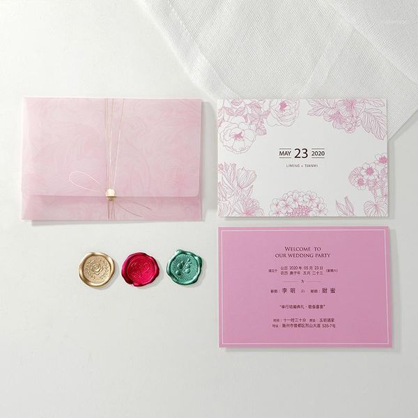 50pcs/lot wishmade laser cut wedding invitation cards with wax seal design for engagement wedding birthday cards, customizable1
50pcs/lot wishmade laser cut wedding invitation cards with wax seal design for engagement wedding birthday cards, customizable1