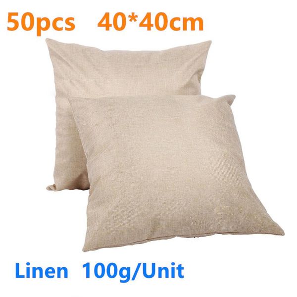 pillow case 40Ã40cm linen sublimation blank cushion cover blanks for diy gift heat press printing transfer (50pcs/pack)
pillow case 40Ã40cm linen sublimation blank cushion cover blanks for diy gift heat press printing transfer (50pcs/pack)