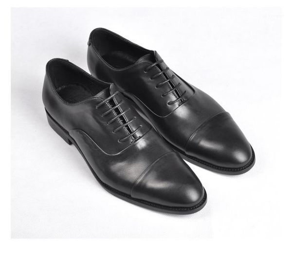 handmade goodyear leather england three joint men's business dress shoes trend pointed oxford wedding shoes, Black
handmade goodyear leather england three joint men's business dress shoes trend pointed oxford wedding shoes, Black