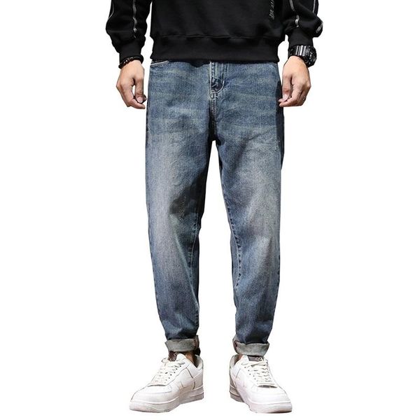 loose blue jeans men fit casual denim pants baggy fashion pockets designer jeans oversize men's clothing
loose blue jeans men fit casual denim pants baggy fashion pockets designer jeans oversize men's clothing