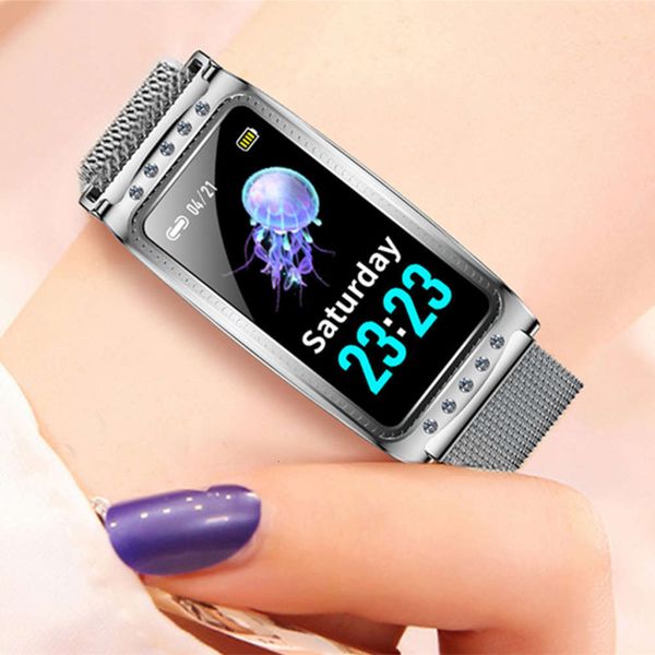fitns wristband, smart watch, heart rate and blood prsure monitoring, women's physiological cycle reminder, milan wristbandjk
fitns wristband, smart watch, heart rate and blood prsure monitoring, women's physiological cycle reminder, milan wristbandjk