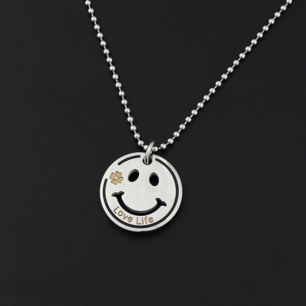 2020 new ins fashion titanium steel jump di hip hop hiphop casual necklace harajuku style double layer couple necklace holiday gift shi, Silver
2020 new ins fashion titanium steel jump di hip hop hiphop casual necklace harajuku style double layer couple necklace holiday gift shi, Silver