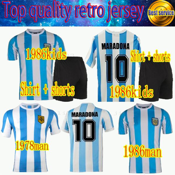 1978 1986 argentina maradona kids soccer jersey retro version 86 78 1994 maradona caniggia man football shirtsmaillot, Black;yellow
1978 1986 argentina maradona kids soccer jersey retro version 86 78 1994 maradona caniggia man football shirtsmaillot, Black;yellow