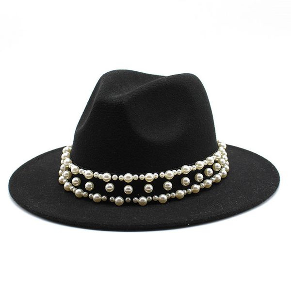 new fashion spring wool fedora hats pearl ribbon felt jazz caps wide brim gentleman elegant party cap, Blue;gray
new fashion spring wool fedora hats pearl ribbon felt jazz caps wide brim gentleman elegant party cap, Blue;gray