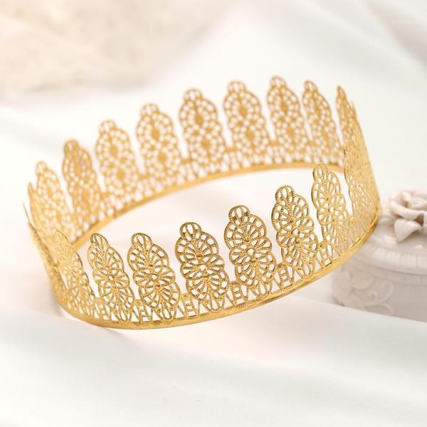 ailibride gold round crown king queen wedding tiara bride headpiece men party crystal hair jewelry wedding hair accessories gift1, Golden;silver
ailibride gold round crown king queen wedding tiara bride headpiece men party crystal hair jewelry wedding hair accessories gift1, Golden;silver