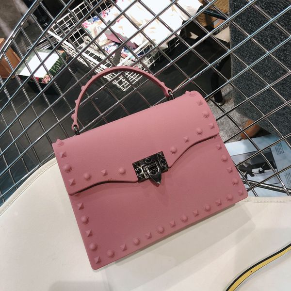 hbp europe and american new handbags fashion matte matte pvc jelly bag trend color drill rivet handbelt luxuryflash shoulder crossbody bags
hbp europe and american new handbags fashion matte matte pvc jelly bag trend color drill rivet handbelt luxuryflash shoulder crossbody bags
