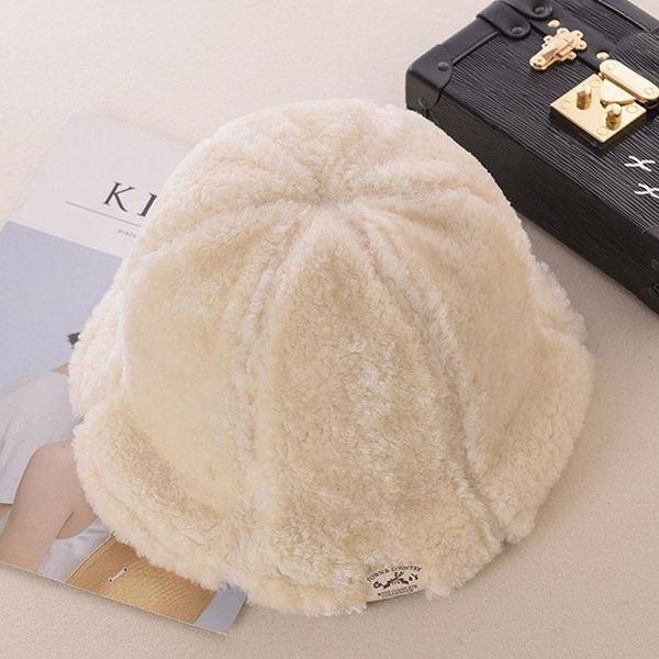 2020 winter warm sweet bucket hat for women new thick plus velvet cap ladies solid color warm hat for girls
2020 winter warm sweet bucket hat for women new thick plus velvet cap ladies solid color warm hat for girls