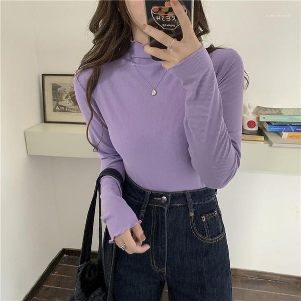 superaen autumn 2020 new korean half high collar solid slim all match bottoming shirt full knitted t-shirt for women1, White
superaen autumn 2020 new korean half high collar solid slim all match bottoming shirt full knitted t-shirt for women1, White
