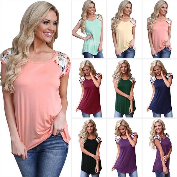 new casual women summer short sleeve patchwork fashion long shirt package hips knitted cotton t shirt thin summer women, White
new casual women summer short sleeve patchwork fashion long shirt package hips knitted cotton t shirt thin summer women, White