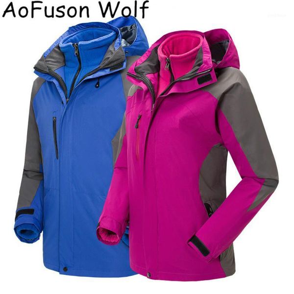 outdoor jackets&hoodies removable inside hiking jacket . waterproof fleece thickened to keep warm winter coat for women men leisure sport co, Blue;black
outdoor jackets&hoodies removable inside hiking jacket . waterproof fleece thickened to keep warm winter coat for women men leisure sport co, Blue;black