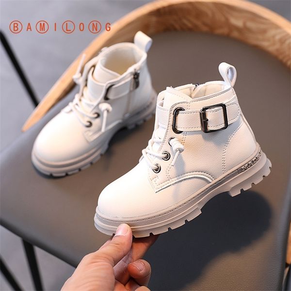 bamilong new girls martin boots fashion children' boots spring autumn british style boys soft soled leather boots s371 201211, Black;grey
bamilong new girls martin boots fashion children' boots spring autumn british style boys soft soled leather boots s371 201211, Black;grey