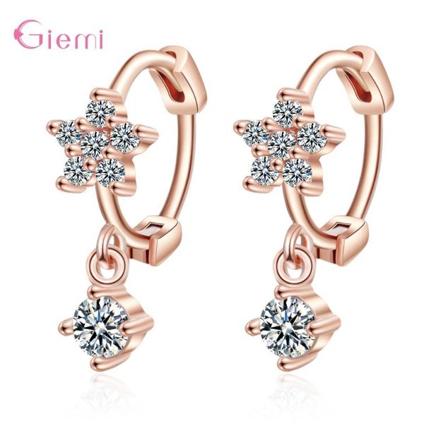 sparkling flower 925 sterling silver beautiful cz zircon hoop earrings women wholesale bijoux jewelry brincos pendientes mujer, Golden;silver
sparkling flower 925 sterling silver beautiful cz zircon hoop earrings women wholesale bijoux jewelry brincos pendientes mujer, Golden;silver