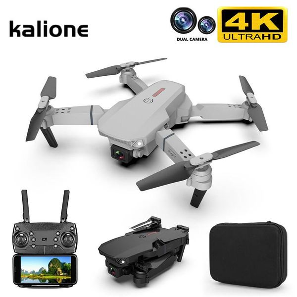 kalione e88 drone 4k hd wide angle camera mini drone wifi fpv altitude holding foldable arm rc quadcopter selfie drones vs x35
kalione e88 drone 4k hd wide angle camera mini drone wifi fpv altitude holding foldable arm rc quadcopter selfie drones vs x35
