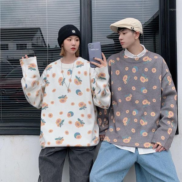 winter flower sweater men's warm fashion casual o neck knitted pullover men clothes wild loose korean couple sweaters -2xl1, White;black
winter flower sweater men's warm fashion casual o neck knitted pullover men clothes wild loose korean couple sweaters -2xl1, White;black