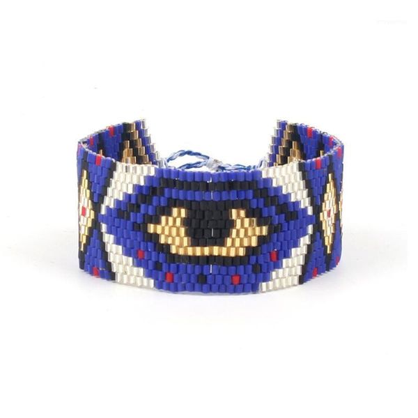 rttooas evil eye bracelet pulseras mujer 2020 handmade bead cuff bracelets female fashion jewelry1, Golden;silver
rttooas evil eye bracelet pulseras mujer 2020 handmade bead cuff bracelets female fashion jewelry1, Golden;silver