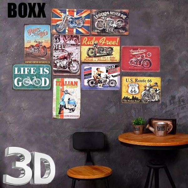 3d route 66 motor style tin sign art painting bar pub club cafe shop home wall decor retro metal poster
3d route 66 motor style tin sign art painting bar pub club cafe shop home wall decor retro metal poster