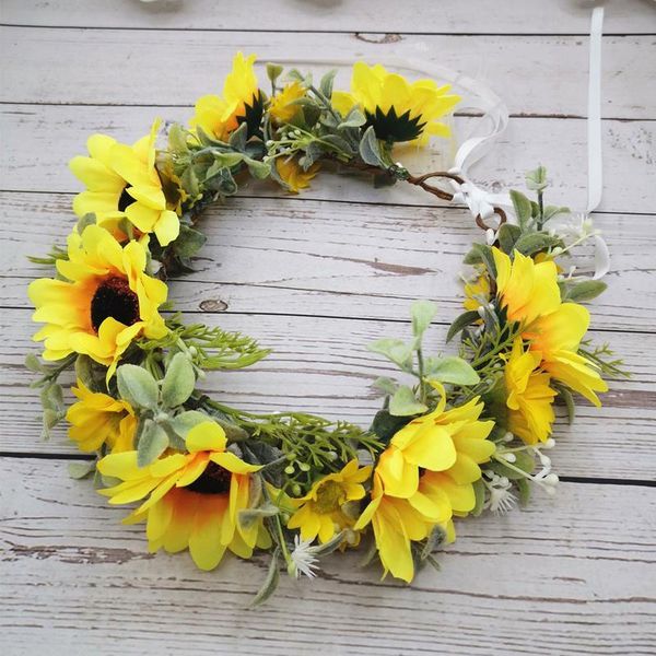 sun flower crown festival headband women hair accessories headdress women floral garlands wedding flower qylqkc
sun flower crown festival headband women hair accessories headdress women floral garlands wedding flower qylqkc