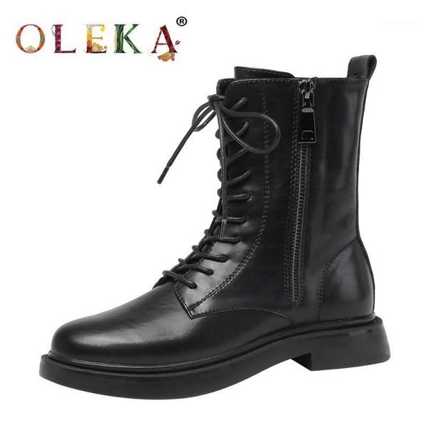 boots oleka leather mid-calf winter ladies square heel metal decoration round toe rome style basic as7781, Black
boots oleka leather mid-calf winter ladies square heel metal decoration round toe rome style basic as7781, Black