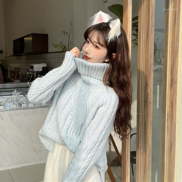 women's sweaters women turtleneck winter sweater 2021 long sleeve knitted and pullovers female jumper tricot 1, White;black
women's sweaters women turtleneck winter sweater 2021 long sleeve knitted and pullovers female jumper tricot 1, White;black