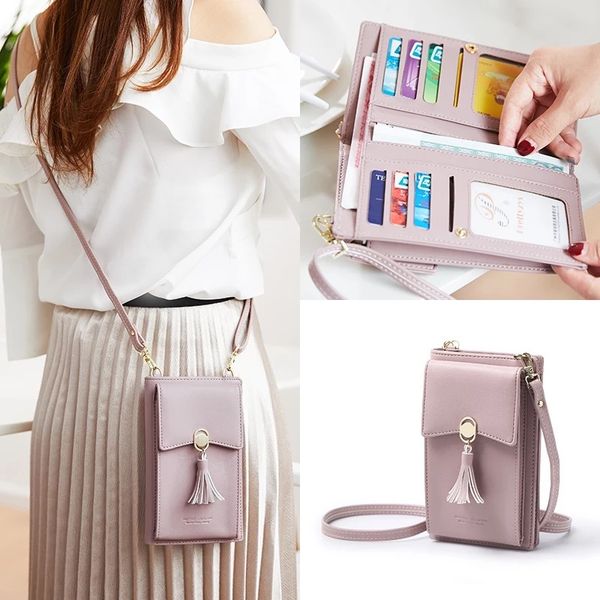 fashion women shoulder bags pu leather clutch wallet mini handbag ladies long cell phone holder casual messenger bags for women c0202 
fashion women shoulder bags pu leather clutch wallet mini handbag ladies long cell phone holder casual messenger bags for women c0202