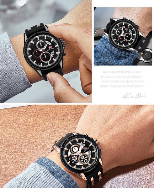2021 Special Time Fashion New Sport & Luxury Black Watch Men's Big Dial Quartz Watches with Silicone Strap, Silver
2021 Special Time Fashion New Sport & Luxury Black Watch Men's Big Dial Quartz Watches with Silicone Strap, Silver