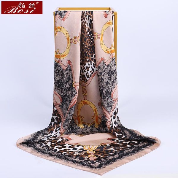 scarves bosi fashion 90*90cm square leopard print pink silk satin scarf for women shawl chain spring elegant, Blue;gray
scarves bosi fashion 90*90cm square leopard print pink silk satin scarf for women shawl chain spring elegant, Blue;gray