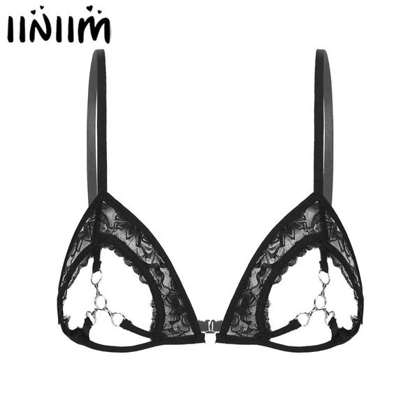 bras black womens femme sissy see through sheer lace lingerie spaghetti straps open cups bra with rings linked at bust, Red;black
bras black womens femme sissy see through sheer lace lingerie spaghetti straps open cups bra with rings linked at bust, Red;black