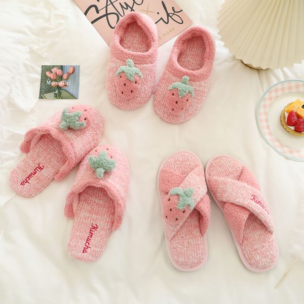 cute cartoon strawberry home women fur slippers winter warm plush floor slides house flat bedroom women furry slippes y1202, Black
cute cartoon strawberry home women fur slippers winter warm plush floor slides house flat bedroom women furry slippes y1202, Black