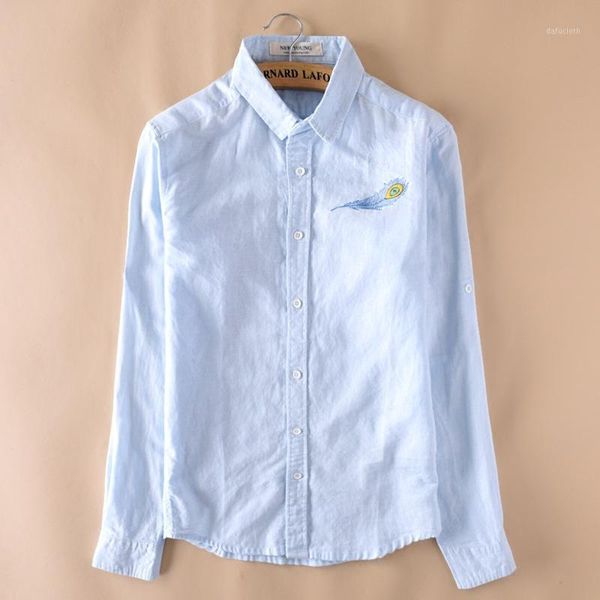 new sale plus size linen shirts men's fashion cotton linen desigh embroidery long sleeve shirt men turn-down collar dress shirt1, White;black
new sale plus size linen shirts men's fashion cotton linen desigh embroidery long sleeve shirt men turn-down collar dress shirt1, White;black