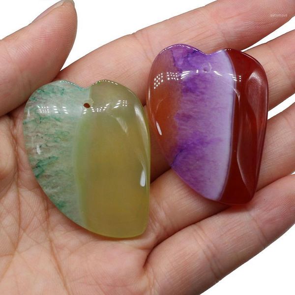 new natural stone pendant peach heart two-color agates pendant necklace for diy jewelry birthday gift size 30x45mm1, Bronze;silver
new natural stone pendant peach heart two-color agates pendant necklace for diy jewelry birthday gift size 30x45mm1, Bronze;silver