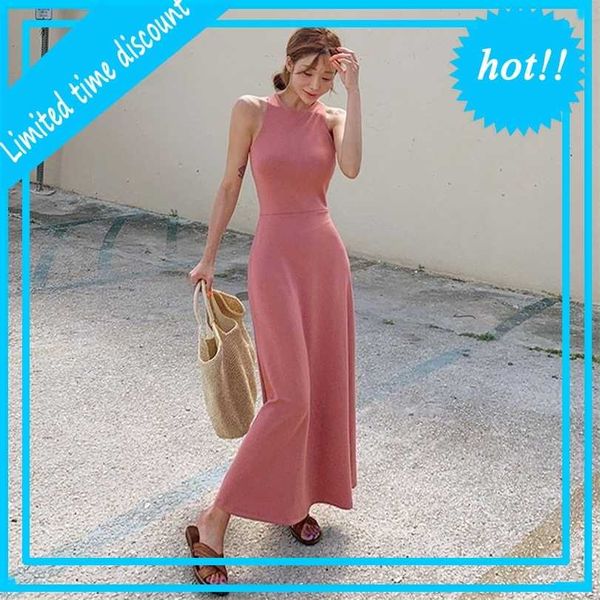 aossviao mode mouwloze tank gewaad summer dunne long vestidos 2021 elegant women o-neck slender maxi jurk, Black
aossviao mode mouwloze tank gewaad summer dunne long vestidos 2021 elegant women o-neck slender maxi jurk, Black