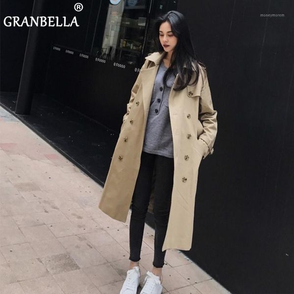 woman fashion spring 2020 retro chic mid-length windproof trench coat for women double breasted vintage soft female windbreaker1, Tan;black
woman fashion spring 2020 retro chic mid-length windproof trench coat for women double breasted vintage soft female windbreaker1, Tan;black