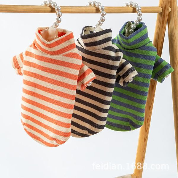 dog apparel 2021 autumn and winter cotton padded striped high-neck bottoming cat pet clothes
dog apparel 2021 autumn and winter cotton padded striped high-neck bottoming cat pet clothes